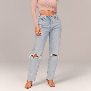 Abercrombie Curve Love Dad High Rise